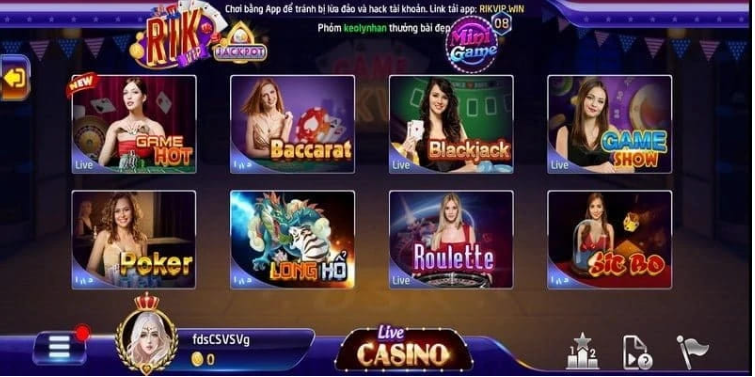 Trở thành cao thủ game bài với những thử thách thú vị tại Rikvip